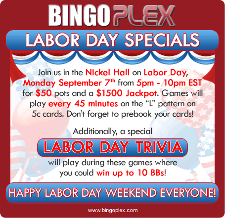 Labor Day Specials