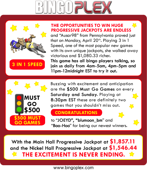 Jackpot Winners