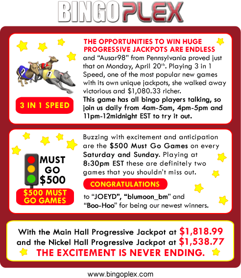 Jackpot Winners